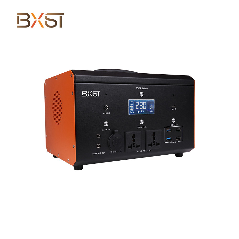 BX-SS018 1200W Güvenilir Dış Mekan Güneş Taşınabilir Elektrik Santrali