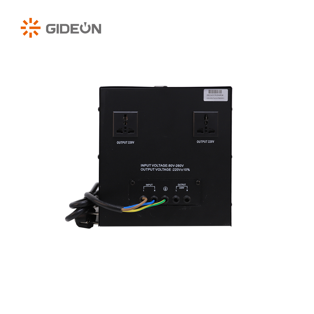 GD-SVC29 Tek Faz Dijital Ekran Power AVR 500VA-5000VA Voltaj Dengeleyicisi Evde Kullanım için