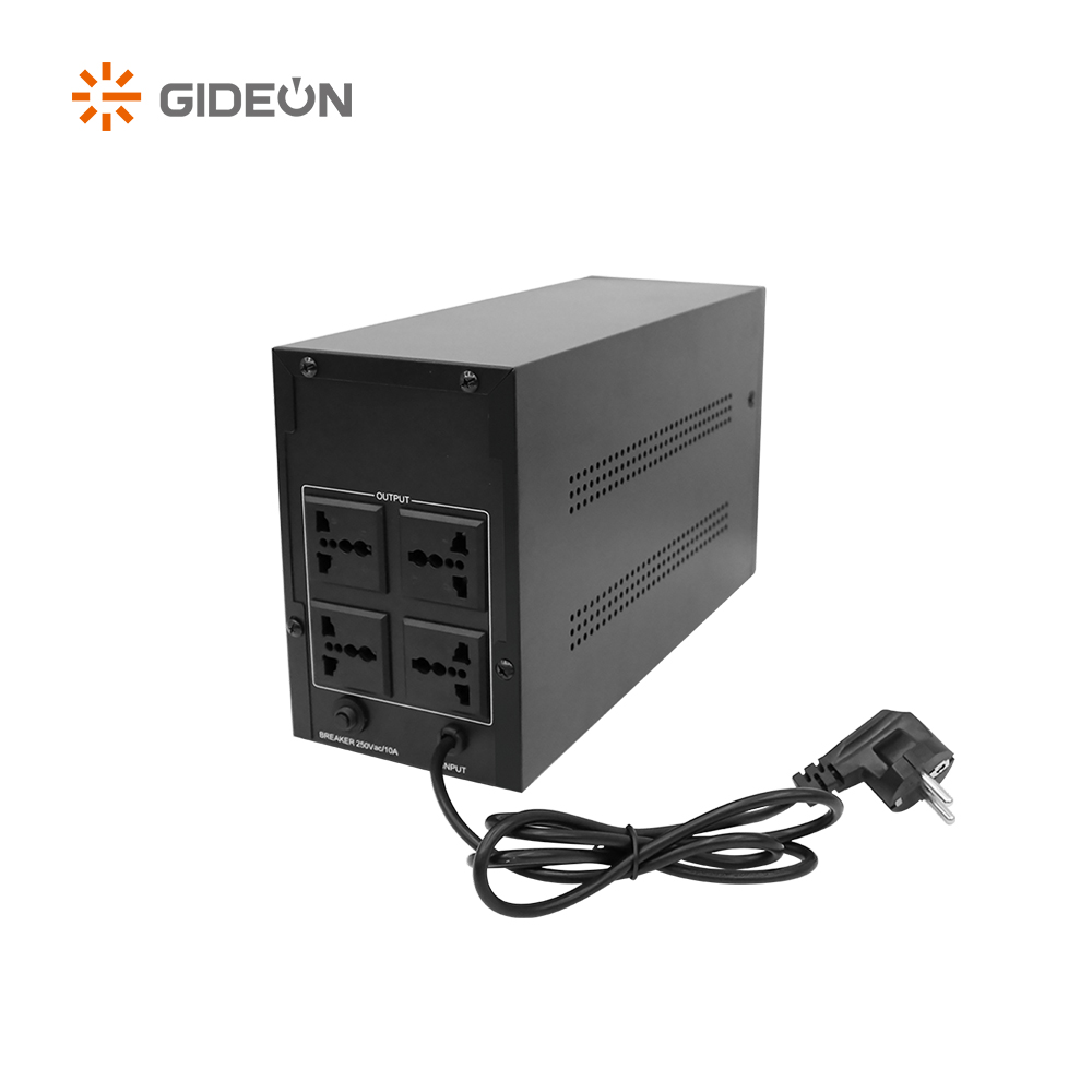 600VA-1200VA Uzun Dönen Online UPS Socket Style UPS Dijital Ekranla Güç Kaynağı