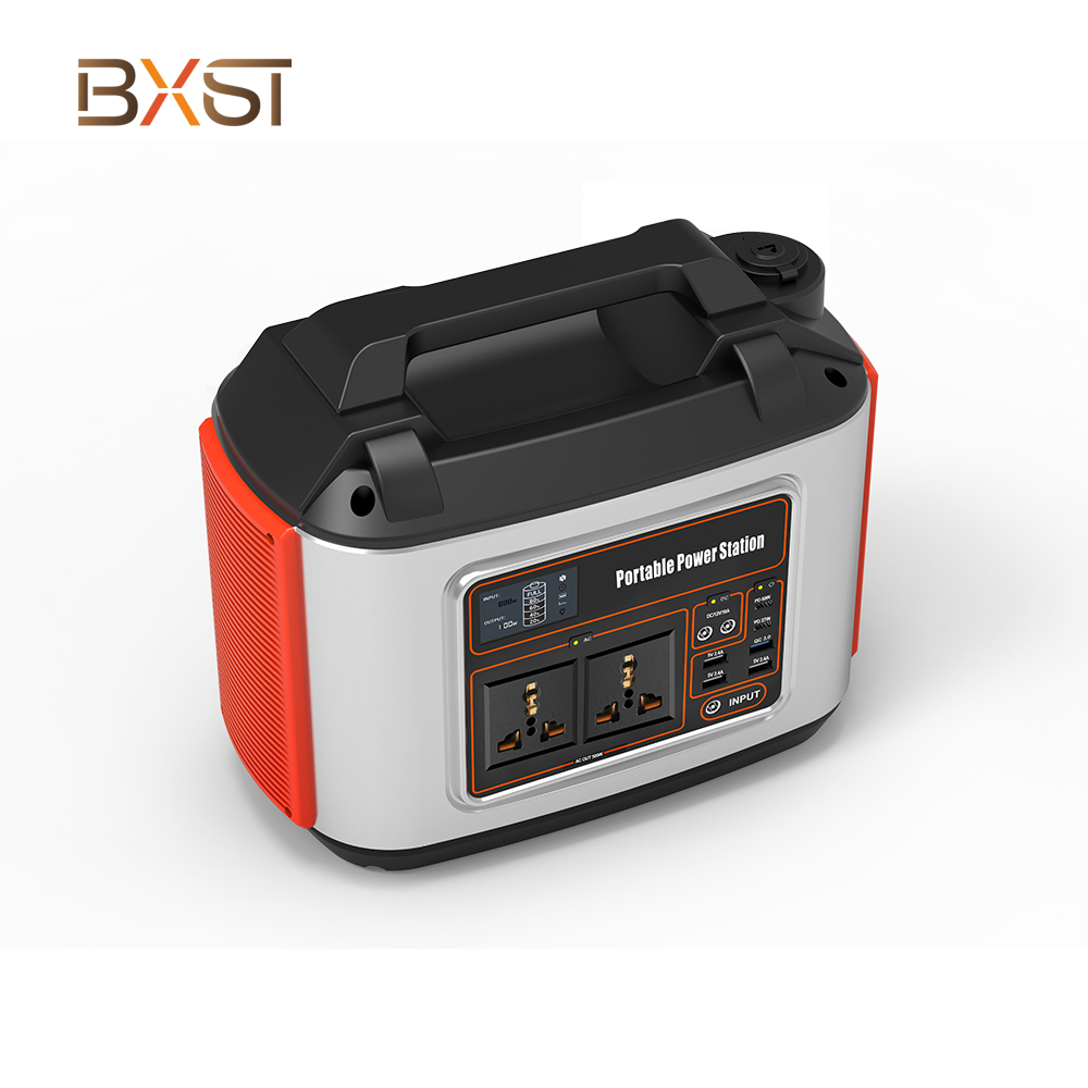 BX-SS011-500W Açık Acil Güneş Pil Taşınabilir Güç Bankası İstasyonu