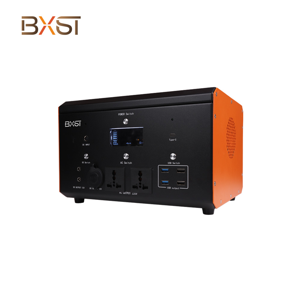 BX-SS018 1200W Güvenilir Dış Mekan Güneş Taşınabilir Elektrik Santrali