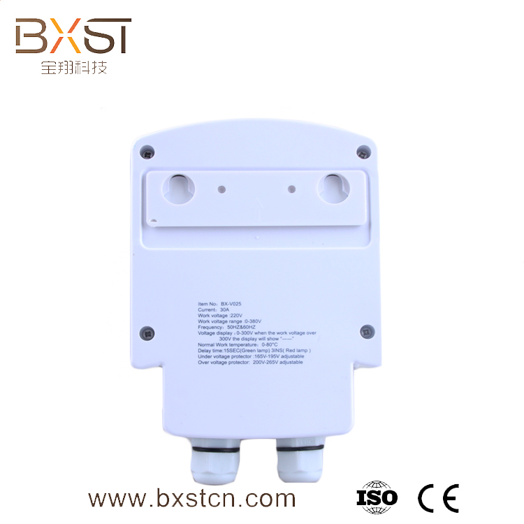 BXST 220V ayarlanabilir voltaj koruyucusu v025-60a