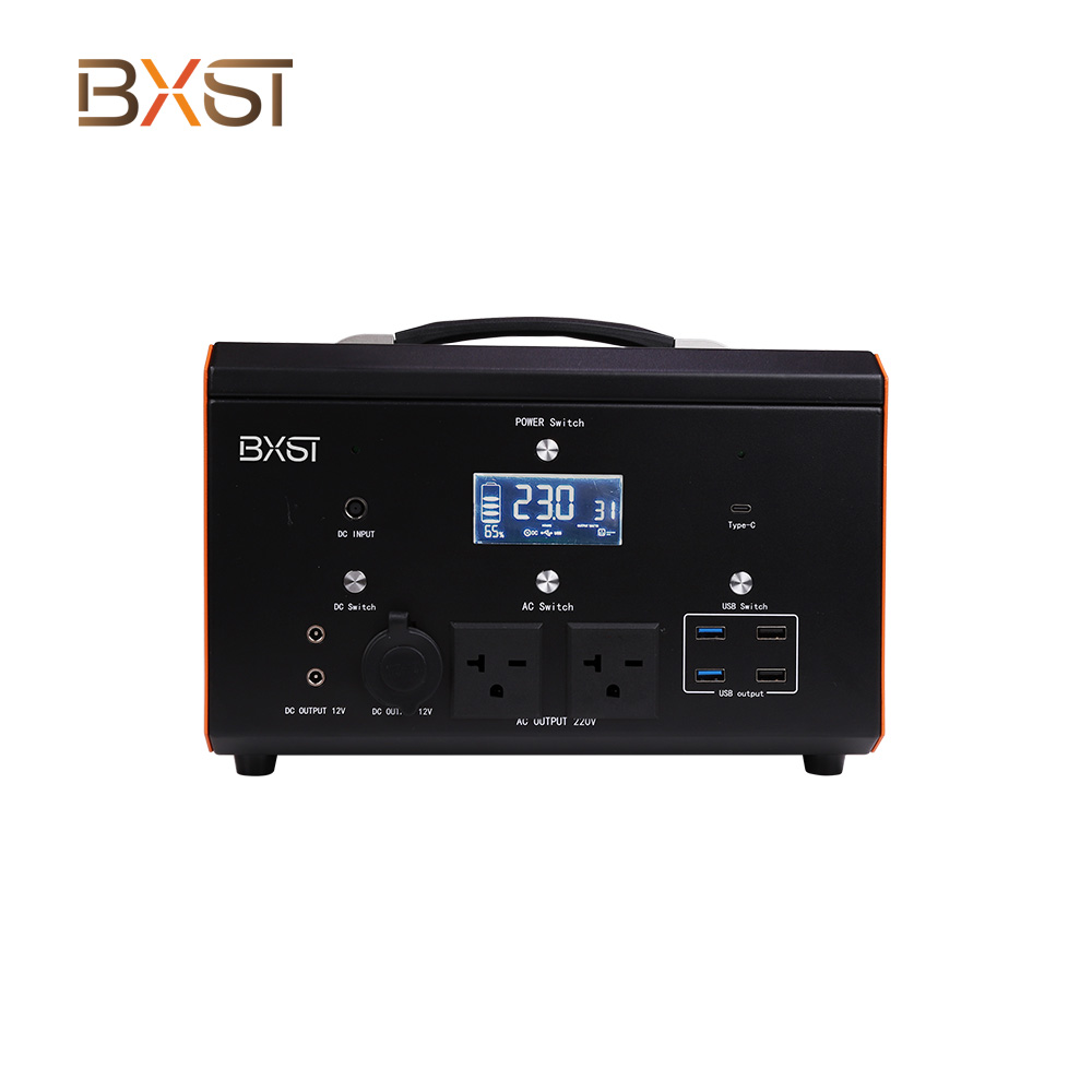 BX-SS018 1200W Güvenilir Dış Mekan Güneş Taşınabilir Elektrik Santrali