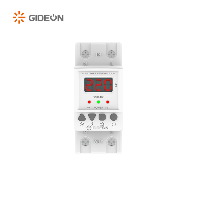 Ekranlı GD-V589-DV ayarlanabilir DIN Ray Koruyucu