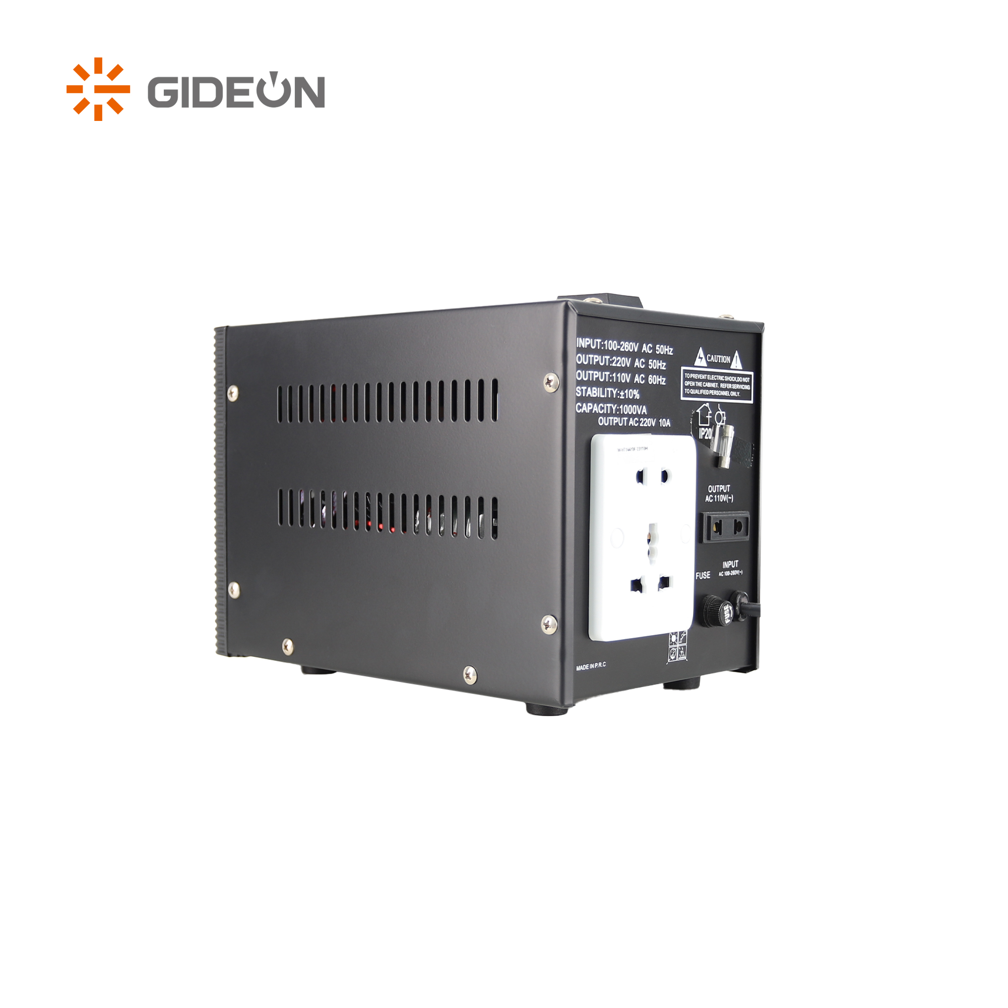 GD-AVR26 500VA-5000VA Ev cihazı için ayarlanabilir gecikme işlevine sahip dijital voltaj dengeleyicisi
