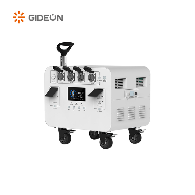 GD-SS026-5000W Yüksek Kapasiteli Güneş Peksi Elektrik Dış Mekan Etkinliği İçin Taşınabilir Elektrik Santrali