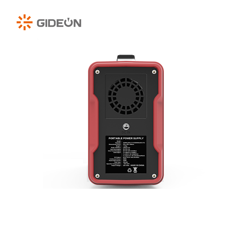  GD-SS009 200W Modifiye SineWave Tip C AC DC Ev İçin Taşınabilir Güç Kaynağı