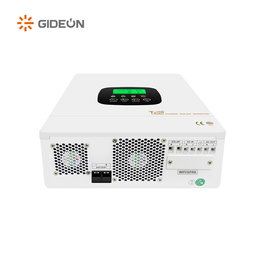 GD-IT038 3300W-12300W Kapalı Izgara Hibrit Saf Sinüs Dalga İnverter RS485 BMS İletişim